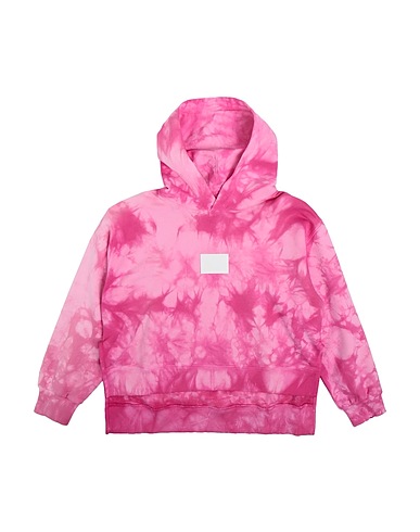 MM6 MAISON MARGIELA Hooded track jacket  Fuchsia 100% Cotton