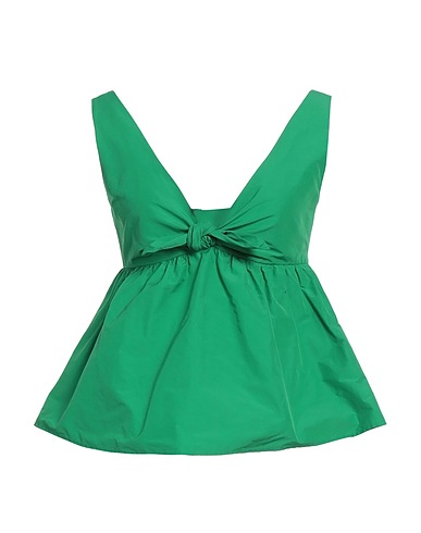 REDValentino Top Grün 55% Baumwolle, 45% Polyester