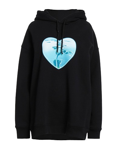 HOLZWEILER Hooded track jacket  Black 100% Recycled cotton