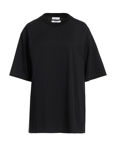 CELLAR DOOR Oversize-T-Shirt Black 90% Cotton, 10% Silk