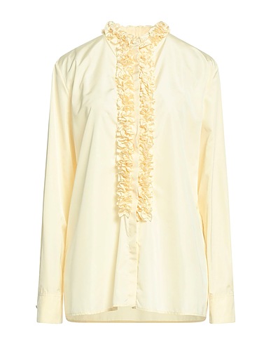 JIL SANDER 無地シャツ＆ブラウス オフホワイト ポリエステル 100%