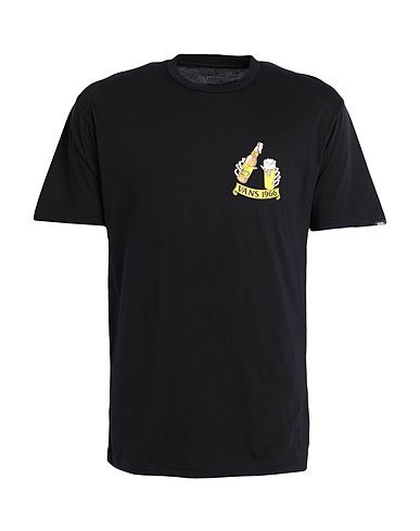 VANS T-shirt Black 100% Cotton