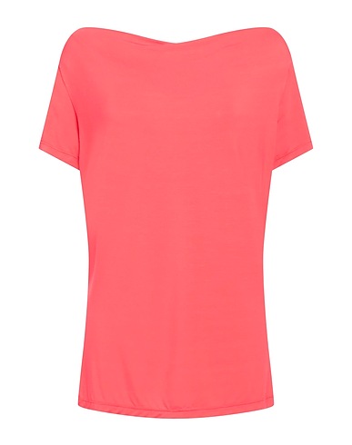 BYBLOS T-shirt basique Corail 94% Viscose, 6% Élasthanne