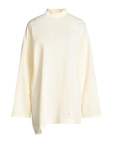 Y-3 Oversize-T-Shirt Elfenbein 55% Baumwolle, 45% Polyester
