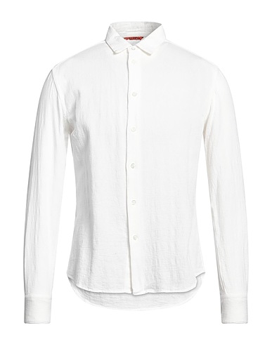 BARENA Chemise de couleur unie 100% Coton