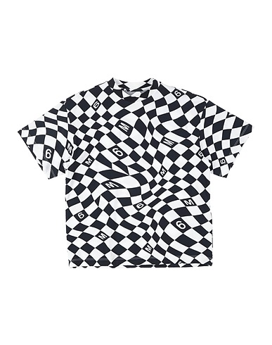 MM6 MAISON MARGIELA T-shirt Black 90% Cotton, 10% Elastane