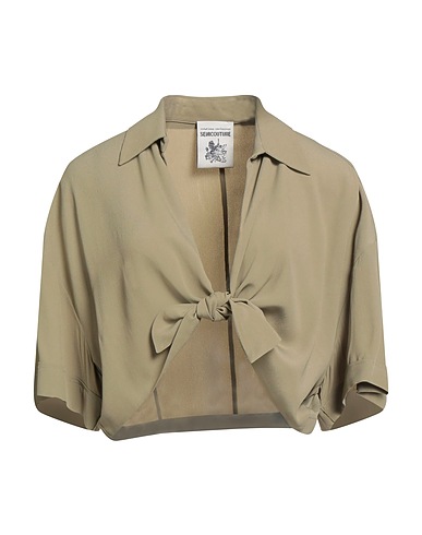 SEMICOUTURE Top 65% Acetate, 35% Silk