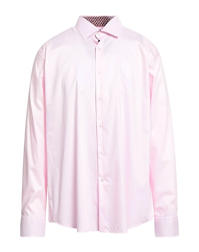 BOSS Solid colour shirt Pink 100% Supima®