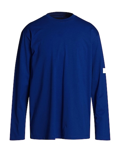 Y-3 T-shirt BLU CHINA 100% Cotton