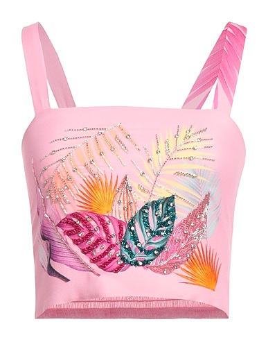 MIRIAM STELLA Top Pink 70% Viscose, 30% Silk