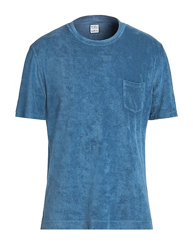 FEDELI T-shirt SWIM&WEAR Slate blue 100% Cotton