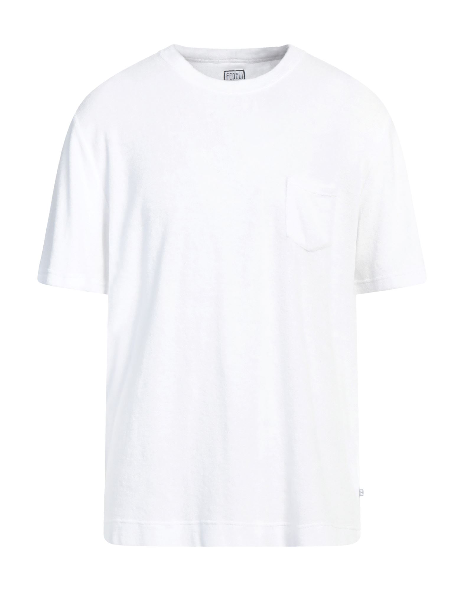FEDELI T-shirt SWIM&WEAR White 100% Cotton