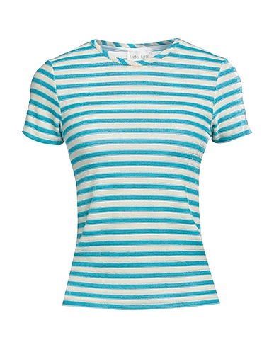 FORTE_FORTE T-shirt Azure 81% Viscose, 17% Polyamide, 2% Elastane
