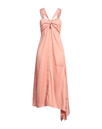 ACTITUDE by TWINSET Vestito lungo Salmone 100% Lyocell, Cotone, Poliestere
