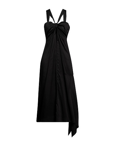 ACTITUDE by TWINSET Vestito lungo Nero 100% Lyocell, Cotone, Poliestere