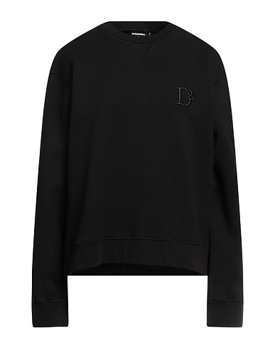 DSQUARED2 Sweatshirt Black 100% Cotton
