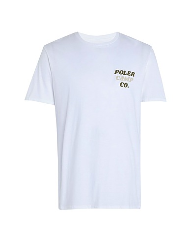 POLER T-shirt Goomer T-Shirt
 Bianco 100% Cotone