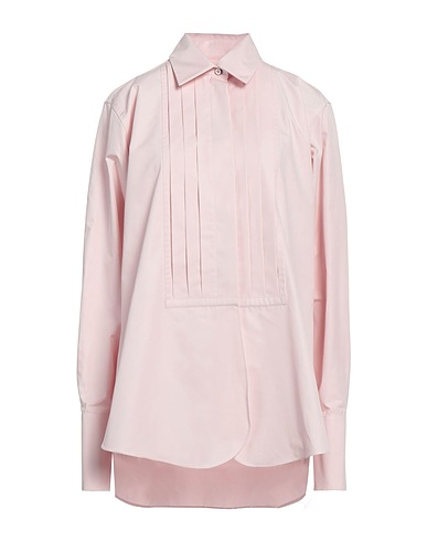 JIL SANDER 無地シャツ＆ブラウス ピンク コットン 100%