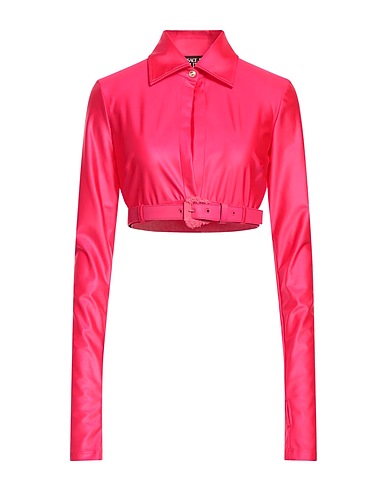 VERSACE JEANS COUTURE Shirts Fuchsia 79% Polyamide, 21% Elastane