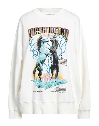 WASHINGTON DEE-CEE Felpa Bianco 100% Cotone