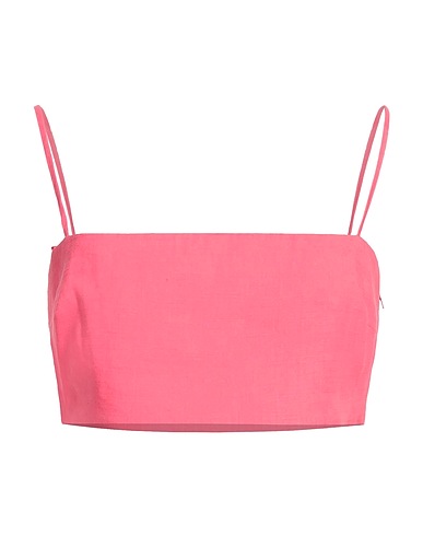 CULT GAIA Top Magenta 51% Linen, 47% Rayon, 2% Elastane, Cotton