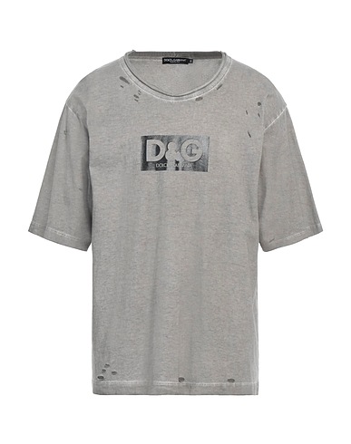 DOLCE&GABBANA T-shirt Grey 100% Cotton