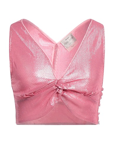 FORTE_FORTE Top Fucsia 62% Cotone, 22% Viscosa, 16% Poliestere metallizzato