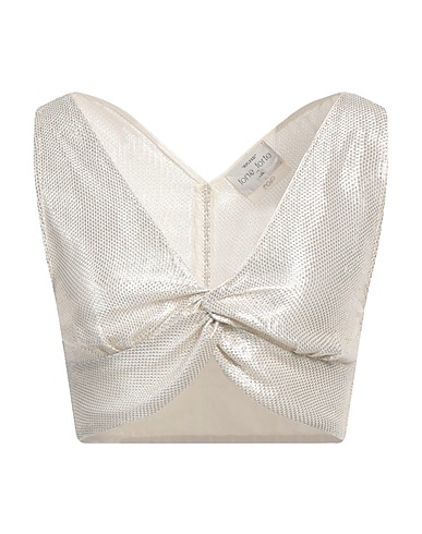 FORTE_FORTE Top 62% Cotton, 22% Viscose, 16% Metallic Polyester