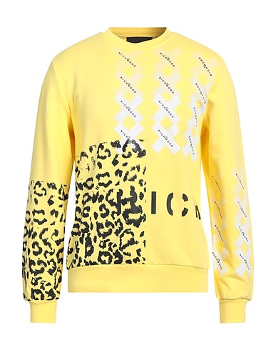 JOHN RICHMOND Sweatshirt Yellow 100% Cotton