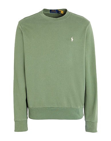 POLO RALPH LAUREN Sweatshirt Salbeigrün 100% Baumwolle