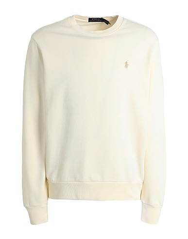 POLO RALPH LAUREN Sweatshirt Ivory 100% Cotton