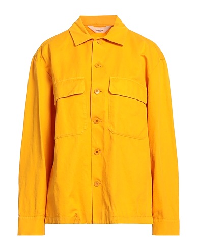 BARENA Solid colour shirts & blouses 63% Cotton, 35% Linen, 2% Elastane