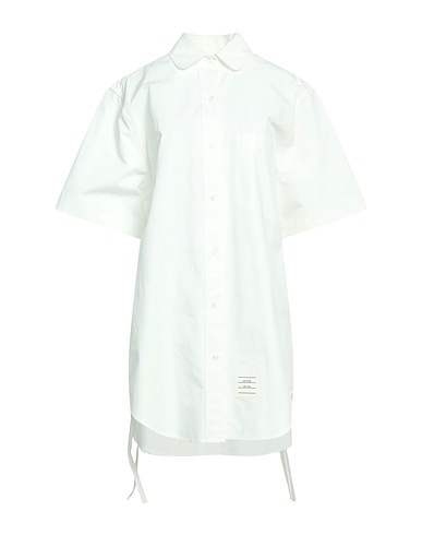 THOM BROWNE Solid colour shirts & blouses White 100% Cotton