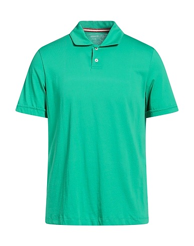 PHIL PETTER Polo Verde 100% Cotone
