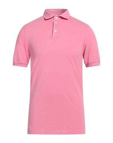 FEDELI Polo Rosa 100% Cotone