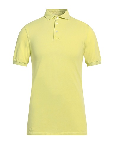 FEDELI Polo shirt Lime green 100% Cotton