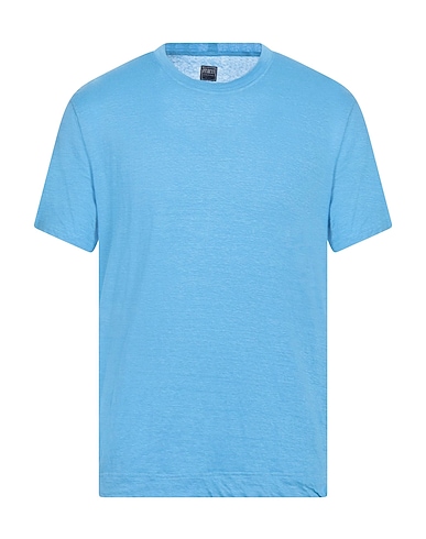 FEDELI T-shirt 97% Linen, 3% Elastane