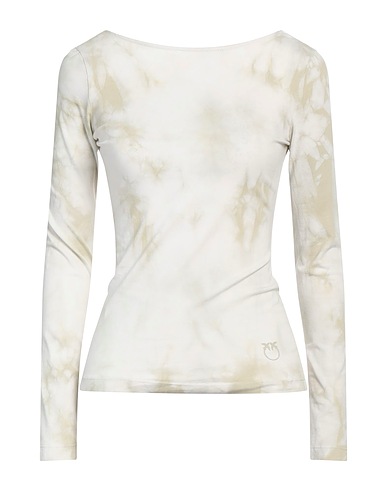 PINKO T-shirt Military green 95% Cotton, 5% Elastane