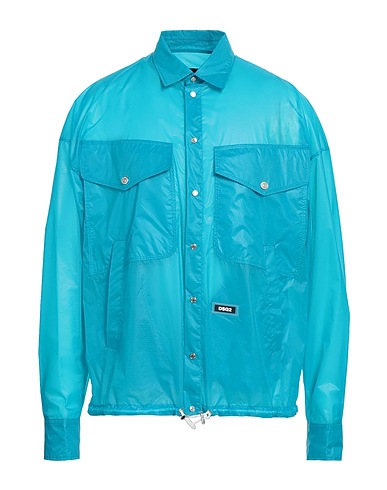 DSQUARED2 Checked shirt Azure 100% Nylon