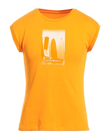 EMPORIO ARMANI T-shirt Orange 100% Cotton