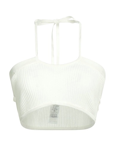 CASABLANCA Top White 65% Viscose, 35% Nylon