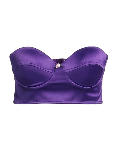 ANIYE BY Top Purple 95% Polyester, 5% Elastane