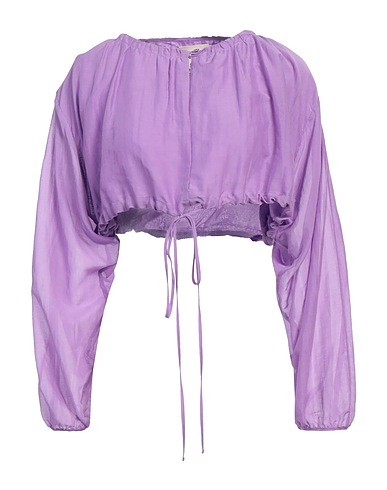 SEMICOUTURE Top Mauve 69% Cotton, 31% Silk