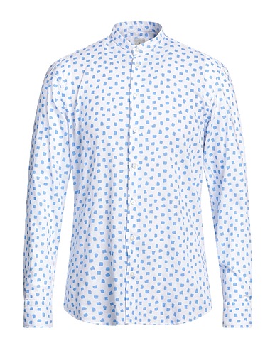 BASTONCINO Linen shirt White 55% Linen, 45% Cotton