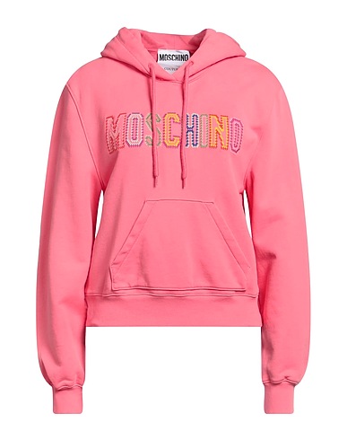 MOSCHINO Felpa Rosa 100% Cotone