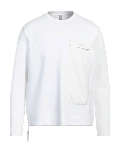 DUNO Sweatshirt White 70% Cotton, 30% Polyester