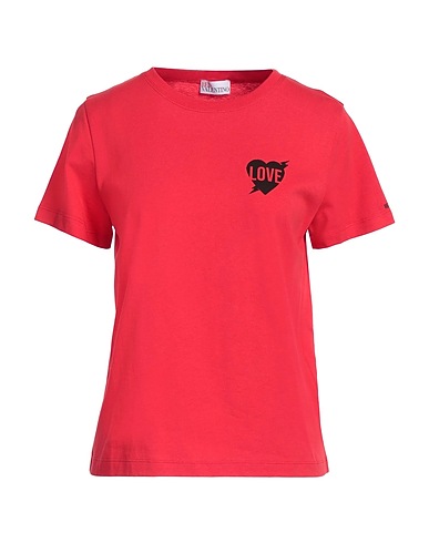 REDValentino T-Shirt Rot 100% Baumwolle