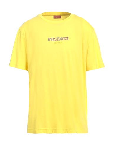 MISSONI T-shirt Yellow 100% Cotton
