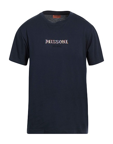 MISSONI T-Shirt Nachtblau 100% Baumwolle
