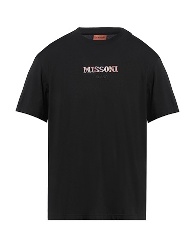 MISSONI T-shirt Black 100% Cotton